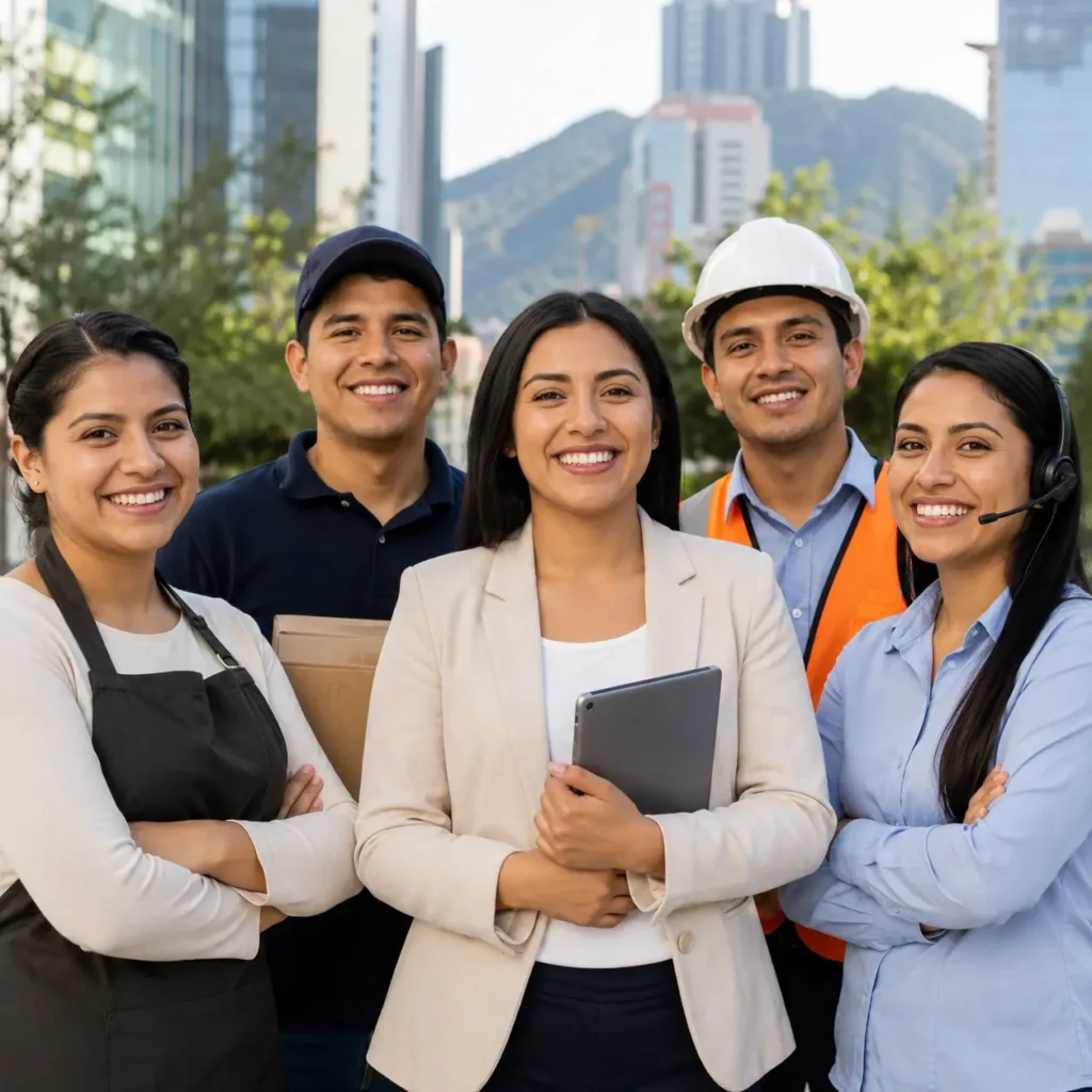 Personas buscando empleo en México